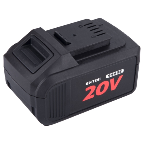 Extol tartalék akku 20V, Li-ion, Share20V, 6000mAh