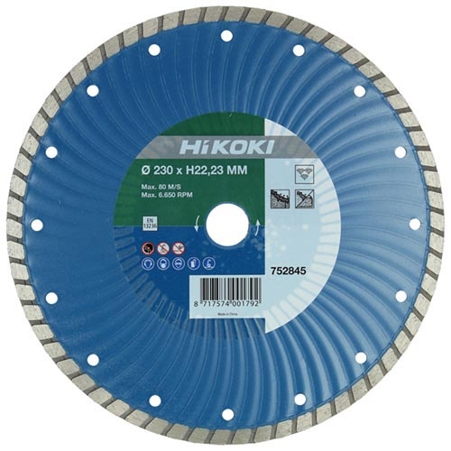 HIKOKI gyémántkorong 125x22,2x6
