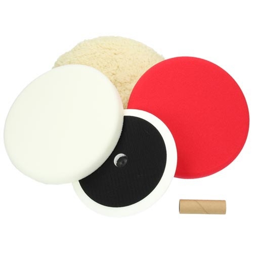 HIKOKI polírozó készlet 160mm+2 polírsapka