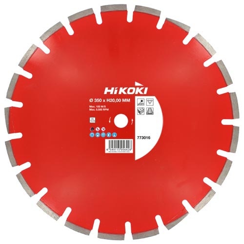 HIKOKI gyémántkorong 350x20,00 mm Abr.