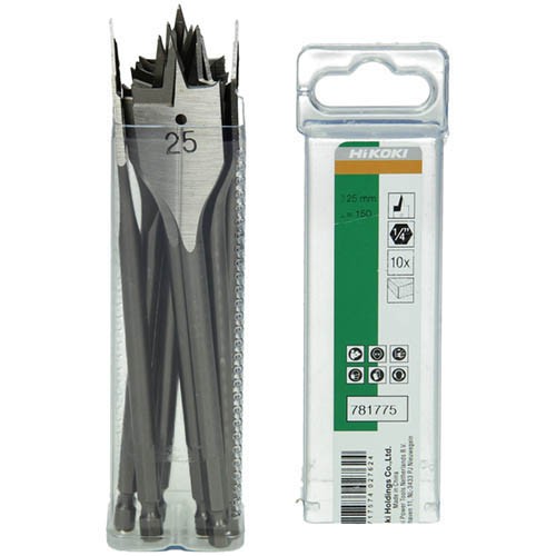 HIKOKI fafúró lapos 1/4&quot; 40,0x150mm 10db