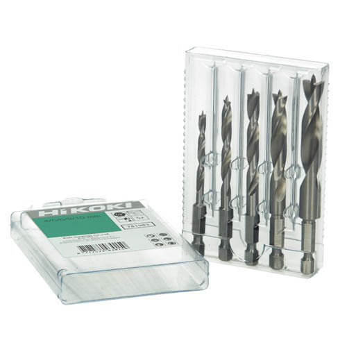 HIKOKI fafúró szett spirál 1/4 5 db