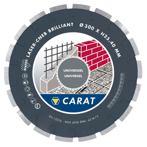 Carat gyémánt univ. 650x25,4