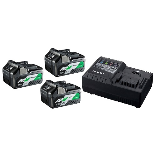HIKOKI Akkutöltő +3xBSL36A18 MV