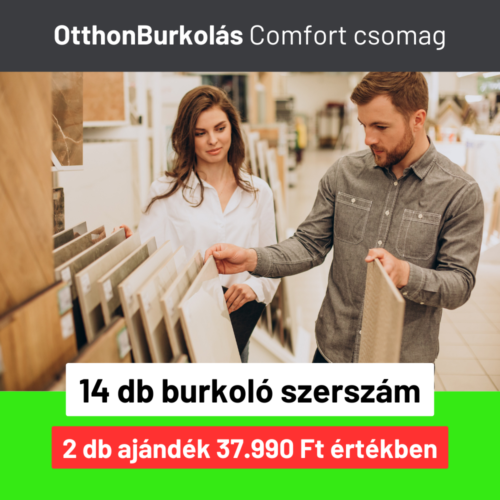 OtthonBurkolás: Comfort csomag