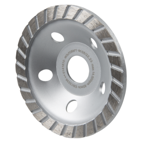 Gyémánt csiszolótárcsa Standard, Ø105x22.2mm, sarokcsiszolóhoz