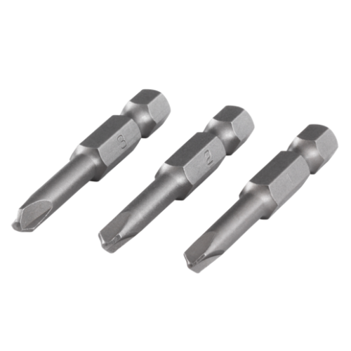 3db csavarozó bit Safety 50mm Tri-Wing TW1,2,3