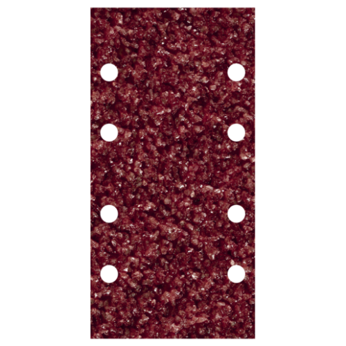 10db tépőzáras csiszolólap korund K60 perforált 93x185mm