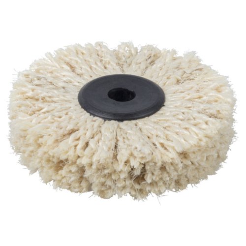 Szizálrost csomózott polírozókefe, furat 10mm, Ø85x20mm