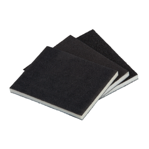 3 db csiszolópárna K60,120,180 98x123x10mm