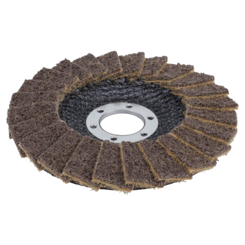 Lamellás gyapjú csiszolókorong, durva, Ø115x22.2mm, sarokcsiszolóhoz