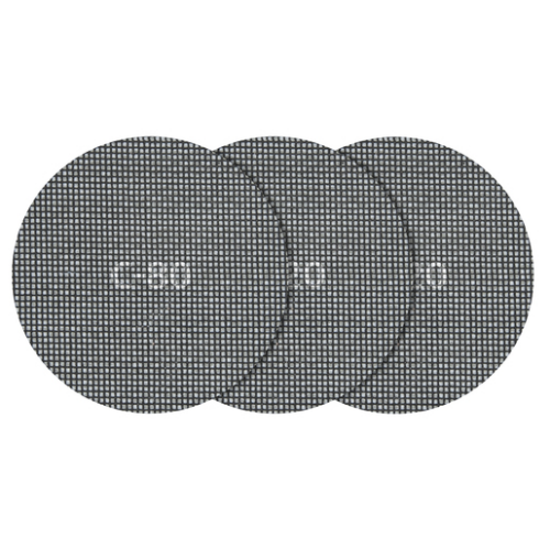5db csiszolórács korong gipszkartonhoz és fához, tépőzáras, Ø125mm, SiC, K80,120,240