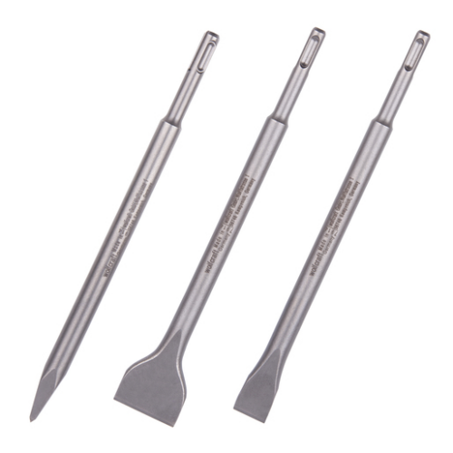 Vésőkészlet fúrókalapácshoz 3db-os, SDS-Plus, 250mm