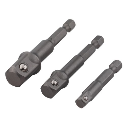 Dugókulcs-adapter hatszögbefogáshoz 3db, 1/4”, 1/2”, 3/8”