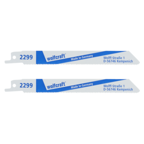Szablyafűrészlap 2db BiM 2-8mm 152/131mm d=2.5mm