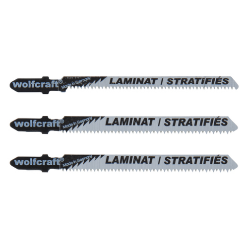 Dekopírfűrészlap 3db lamináthoz, HCT T 25mm 100/75 d=1.65mm