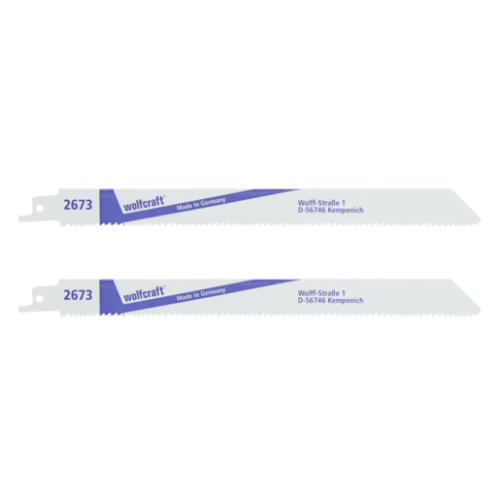 Szablyafűrészlap 2db BiM 210/230mm d=2.2,3.2mm
