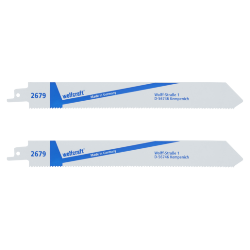 Szablyafűrészlap 2db BiM 200/220mm d=2.5mm