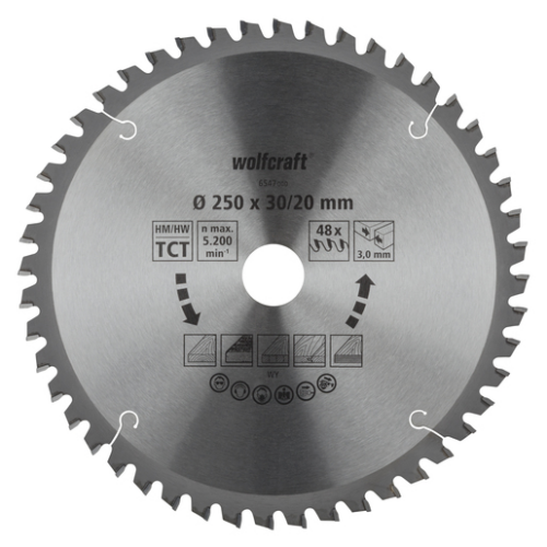 Körfűrészlap, HM, narancs sorozat, 48 fogú, Ø 210 mm, fejező/gérvágó
