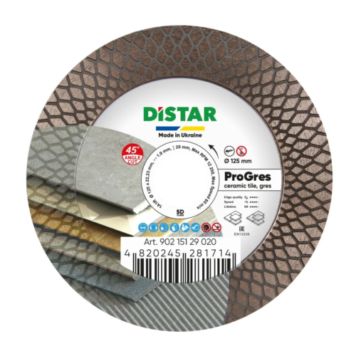 DiStar PRO Gres gyémánt vágótárcsa 125x1,6 mm 1A1R
