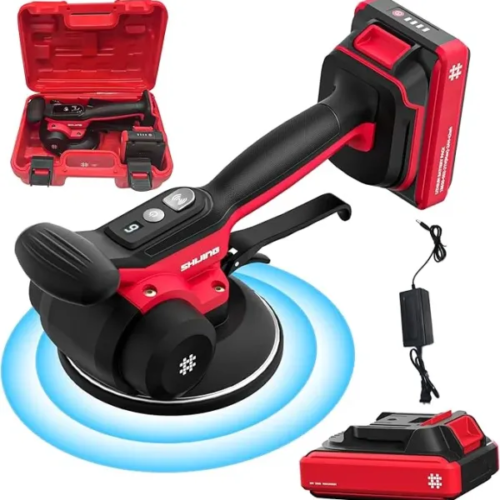 SHIJING akkumulátoros lapvibrátor 123mm  E9393