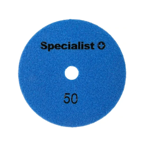 SPECIALIST+ Száraz vizes univerzális kerámia csiszoló és polírózó korong, 125 mm, 50P