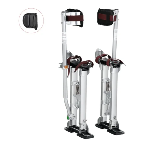 Ezüst álllítható aluminíum gipszkartonozó, festő gólyaláb 61-101cm