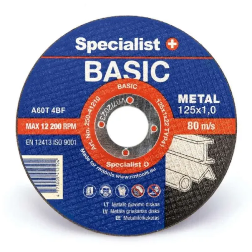 Specialist+ fém vágókorong 125X1X22 10pcs