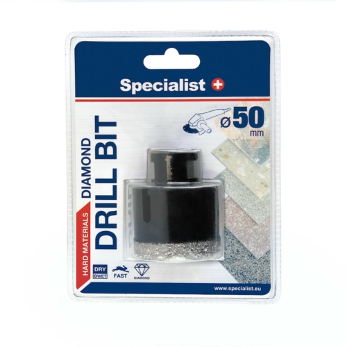 SPECIALIST+ M14 gyémánt fúrókorona sarokcsiszolóra - Ø50 mm