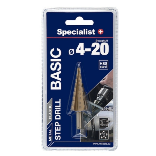 SPECIALIST+ lépcsős fúró BASIC - 4-20 mm