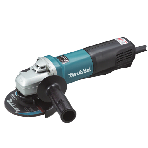 Makita 125mm 1400W sarokcsiszoló kons + ford. hosszanti kapcsolós