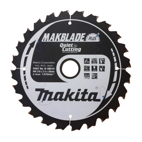 Makita körfűrészlap Makblade plus T.C.T, 216x30mm Z24