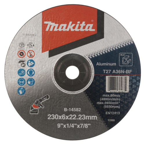 Makita csiszolótárcsa ALU 230x6mm A36N