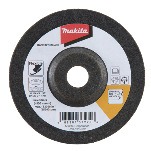 Makita flexibilis csiszolótárcsa 125x3mm INOX AC46