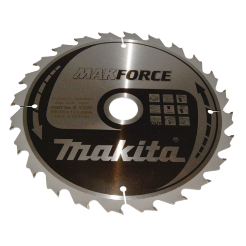Makita körfűrészlap Makforce 235x30 mm Z24