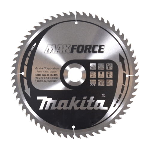 Makita körfűrészlap Makforce 270x30 mm Z60