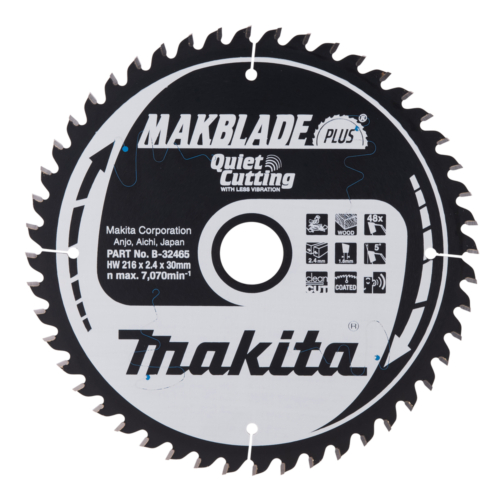 Makita körfűrészlap Makblade PLUS 216x30 mm Z48
