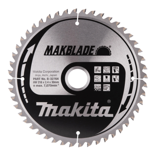 Makita körfűrészlap Makblade 216x30 mm Z48