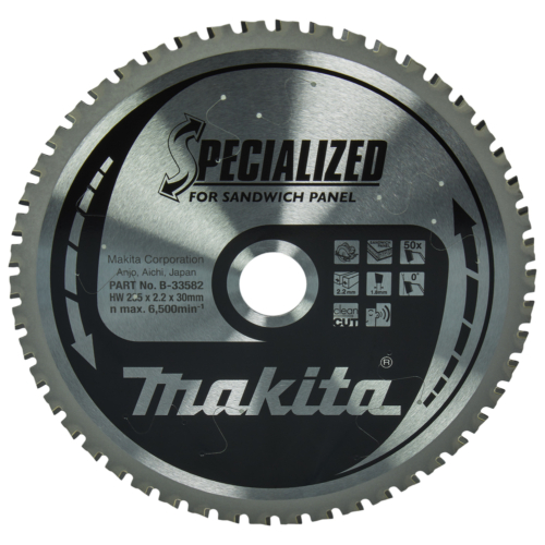 Makita körfűrészlap szendvicspanelhez 235x30 Z50