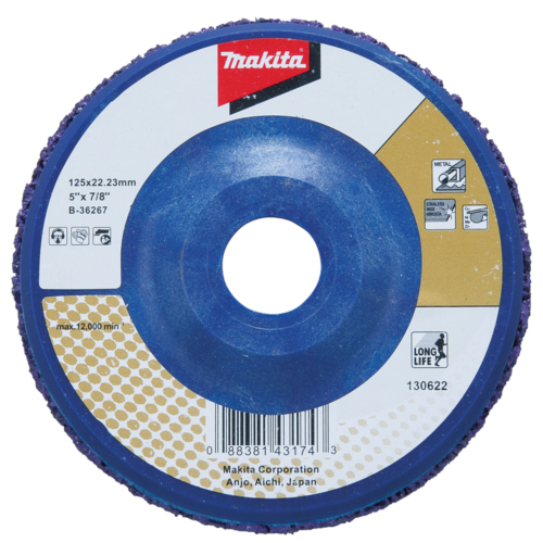 Makita tisztítótárcsa lila nylon 125mm