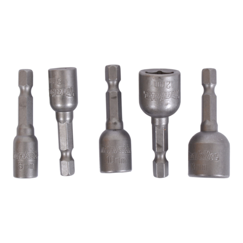 Makita 1/4" dugókulcs készlet 5db-os 6,8,10,12,13mm