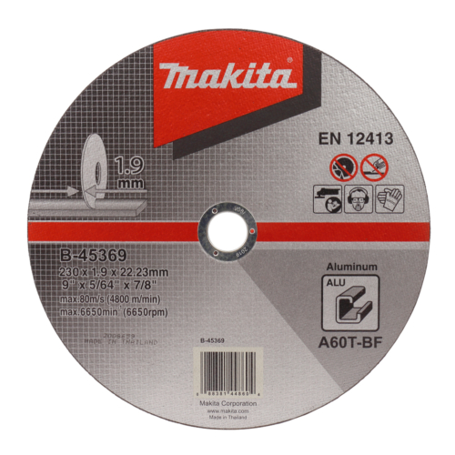 Makita vágókorong ALU 230x1,9mm A60T