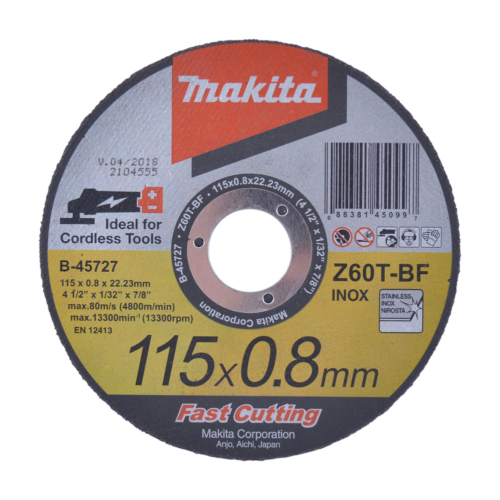 Makita vágókorong INOX 115x0,8 mm