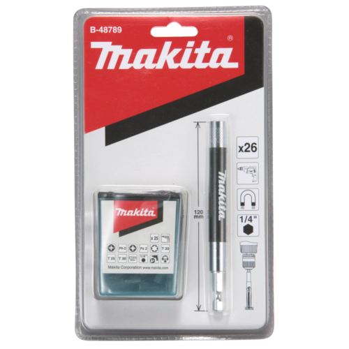 Makita 26db-os bitkészlet bittartóval