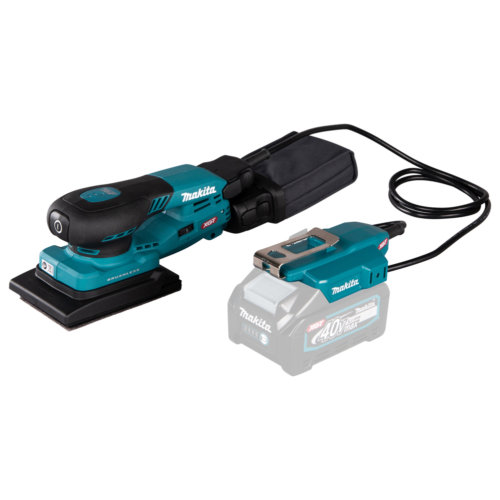 Makita 40Vmax XGT Li-Ion BL AWS 80 x 130 mm rezgőcsiszoló V, 3 mm Z (akku és töltő nélkül)