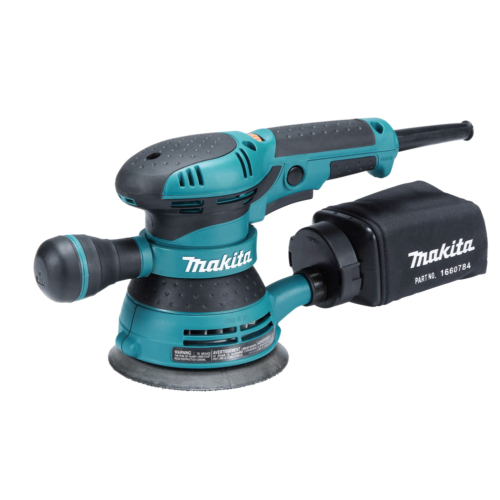 Makita 300W 123mm excentercsiszoló, ford.