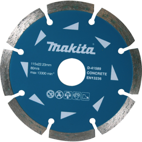 Makita 115mm gyémánttárcsa szegmentált