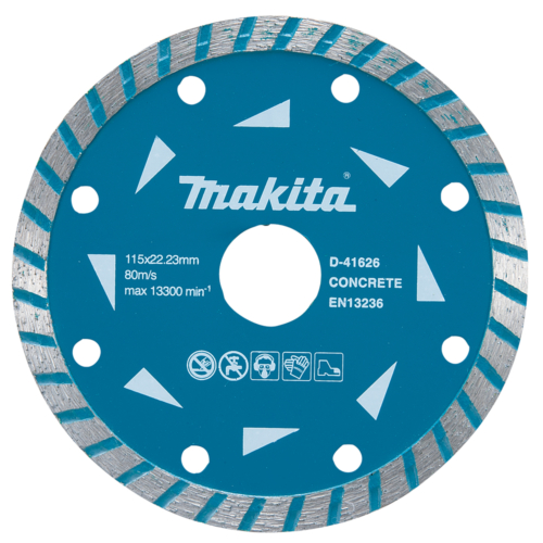 Makita 115mm gyémánttárcsa TURBO LONG-LIFE