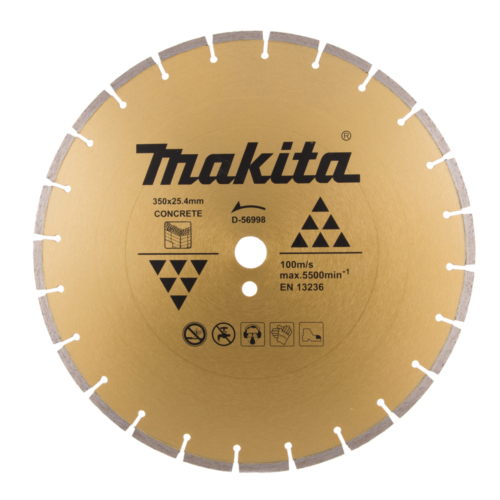 Makita 350mm gyémánttárcsa szegmentált