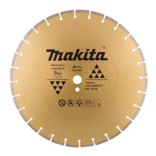 Makita 400mm gyémánttárcsa szegmentált
